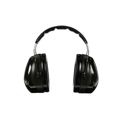 3M - CASH7A Peltor Optime 101 Over-the-Head Earmuff, Hearing Protection, Ear Protectors, NRR 27dB Green
