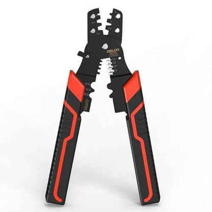 Crimping Tool with Stripper & Terminal Crimper, Multifunctional Wire Crimping Tool for AWG 28-10 Wires and 1.0-2.6 mm©÷ Cable Stripping, Perfect for Network Engineers, DIY Enthusiasts