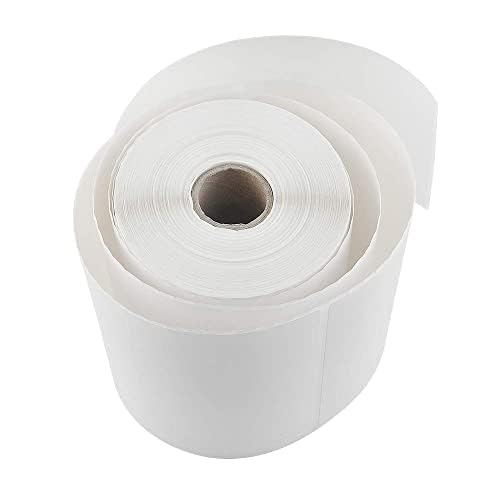 L LIKED 2500 PCS 4"x 6" Thermal Shipping Labels, White Perforated & Strong Adhesive Direct Thermal Labels (250 Labels/Roll), Compatible with Zebra, Rollo, Jadens, Nelko,10 Rolls