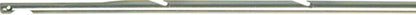 Cressi Barracuda 17-4 PH Notched Shaft Speargun Shafts, Metal, 90 cm