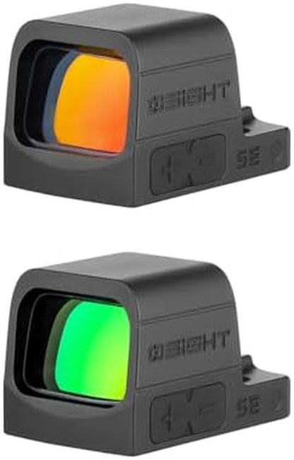 OSIGHT SE 2 MOA Dot & 32 MOA Circle | Dual Reticle Green Dot Sight for RMSc Footprint