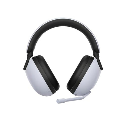 Sony INZONE H9 Gaming Headset, Wireless Noise Canceling Bluetooth Headset With Microphone, 360 Spatial Sound, For PC and PS5 (WH-G900N), White