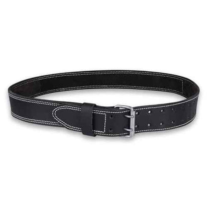 FUERI Tool Belt Heavy Duty Black Leather Utility Belts for Bags Construction Carpenters Electricians Framers Ironworkers Men Pouches Suspenders Women