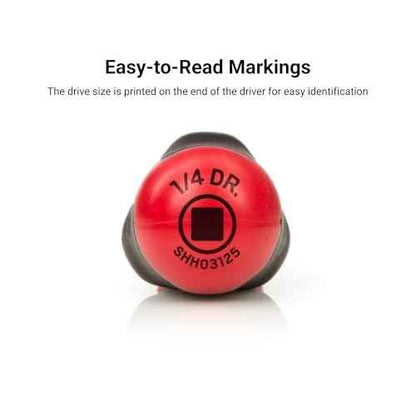 TEKTON 1/4 Inch Drive High-Torque Spinner Handle | SHH03125