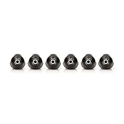 TEKTON High-Torque Black Oxide Blade Nut Driver Set, 6-Piece (3/16-1/2 in.) | DHD91101 | Made in USA