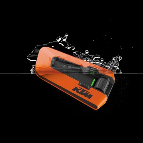 Cardo PACKTALK Edge Motorcycle Bluetooth Communication System Headset Intercom - Dual Pack