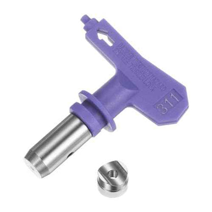 uxcell Reversible Spray Tips for Airless Sprayer 311 Paint Spray Nozzle, Purple