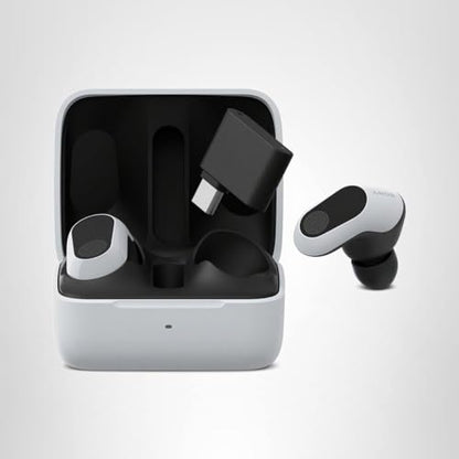 Sony INZONE Buds Wireless Gaming Earbuds, Perfect for PlayStation® 5, for PC/PS5/Switch/Mobile, 48Hr Battery with Case, Noise Canceling, 360 Spatial Sound, 2.4GHz USB-C Dongle, WF-G700N White