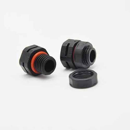2-Pack IP68 Industrial Breather Vent - M12x1.5 Pressure Equalization Valve, Dual-Port Moisture Control for Electrical Cabinets Enclosures