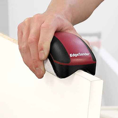 Milescraft 1621 Edge Sander - Dual Edge Sanding Tool ? V-Groove Sands both Edges Simultaneously on Boards from ¨ù to 1-1/2 in. - Saves Time - Uses any 5 in. Hook and Loop Sanding Disk