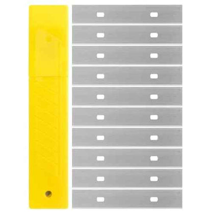 Bates- Replacement Scraper Blades, 4 Inch, 60 Pcs, Scraper Blades, Floor Scrapper Blade, Replacement Razor Blades, Carbon Steel Razor Blades, Paint Scraper Blades, 4 Inch Scraper Blades
