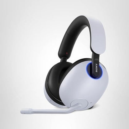 Sony INZONE H9 Gaming Headset, Wireless Noise Canceling Bluetooth Headset With Microphone, 360 Spatial Sound, For PC and PS5 (WH-G900N), White