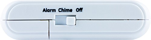 GE Personal Security Window and Door Alarm, 2 Pack, DIY Protection, Burglar Alert, Wireless Chime/Alarm, Easy Installation, Home Security, Ideal for Home, Garage, Apartment and More, White, 45115