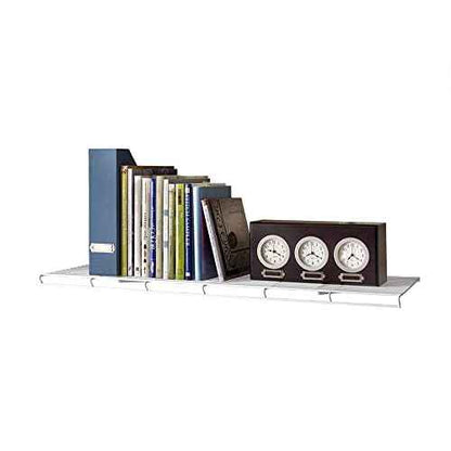 ClosetMaid 2283 ShelfTrack Book Shelf Kit, 36-inches, White