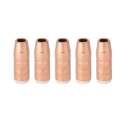 Nozzle For N-M1200C 1/2" Flush AccuLock MDX Fits Miller MDX-250 MDX250 EZ-Select MIG Welding Guns Part 5-PK