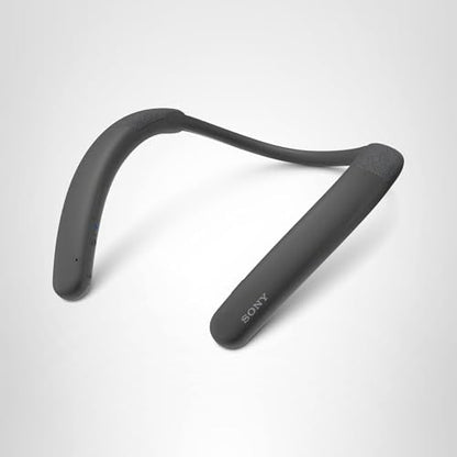 Sony SRS-NB10 Wireless Neckband Bluetooth Speaker Comfortable and Lightweight with Technology to Work from Home, Built-in mic, 20 Hours of Battery Life, and IPX4 Splash-Resistant- Charcoal Gray