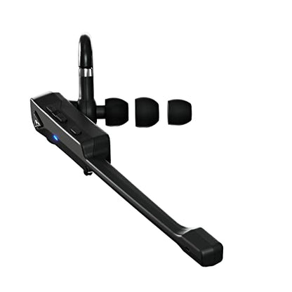 Turtle Beach Recon Air Wireless Gaming Chat Communicator for PS5, PS4, iOS, Android, Windows 10 & 11 PCs, & Bluetooth Mobile Devices with Noise - Cancelling Mic – Black