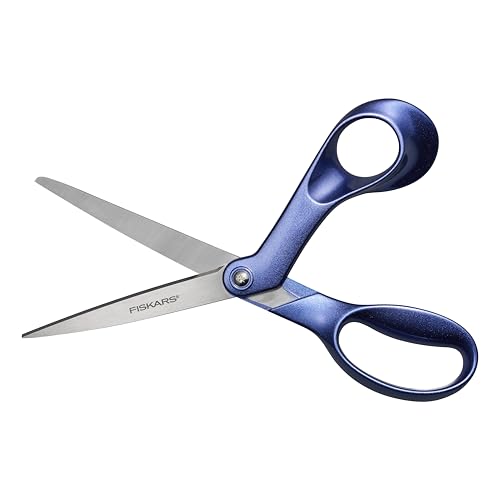 Fiskars Explore Scissors, Design Collection, Blue Expanse, 8 Inches