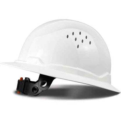 G1 Construction Full Brim Hard Hat for Big Head HDPE Safety Helmet Vented Hardhats Sunshade Industrial Work Head Protection for Men ANSI/ISEA Z89.1