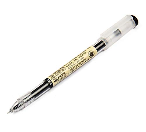 BEMLP Gel Ink Pen Japanese Style Liquid Ink Rollerball Pens Quick Drying 0.35mm Ultra Fine Point Ballpoint Maker Pen Premium for Office School Stationery Supply,12 Pcs/Set, Black