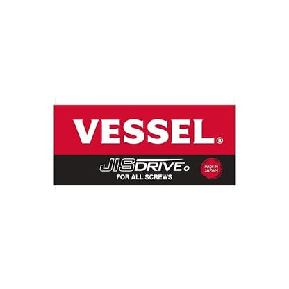 VESSEL Impact Ball Torsion Bits PH2X30 5PC with MAG Charge Holder (IBMG30PH2K5)