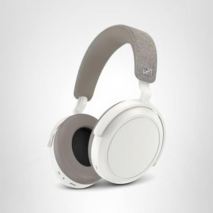 Sennheiser Momentum 4 Wireless Noise Cancelling Headphones - Bluetooth Headset for Crystal-Clear Calls with Adaptive Noise Cancellation, Over-Ear Headphones, 60h Battery Life, Folding Design, White