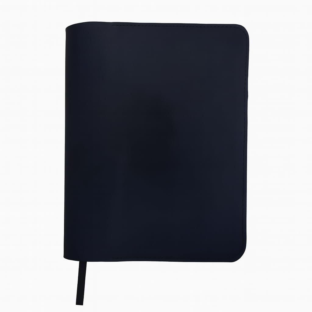 CestAntiQ Black Leather Journal Cover XXL – Refillable Notebook Cover 8.5 x 11 Inches , Handmade Executive Writing Padfolio, Compatible with Moleskine XXL Leuchtturm1917 XXL Mead Five Star