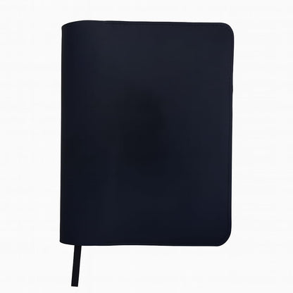 CestAntiQ Black Leather Journal Cover XXL – Refillable Notebook Cover 8.5 x 11 Inches , Handmade Executive Writing Padfolio, Compatible with Moleskine XXL Leuchtturm1917 XXL Mead Five Star