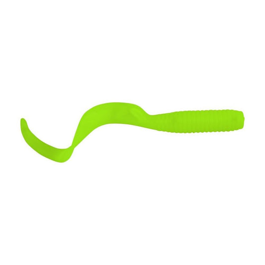 Berkley Gulp! Grub Chartreuse, 6in