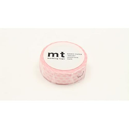 mt Masking Tape 1P "Dot Strawberry Milk" Washi Masking Tape - Strawberry Milk
