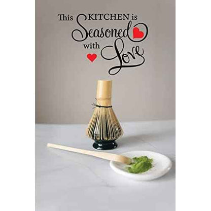 Picniva This Kitchen is Seasoned with Love Wall Quote Sticker