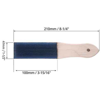File Card and Brush, 8''File Cleaner Carded, 1 Pack File Card1