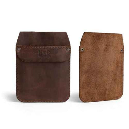 Hide & Drink, Work Pocket Organizer for Tools/Pens, Jeans Back Pocket Quick Grab Carry Job Tools, Office & Work Essentials, Full Grain Leather, Handmade