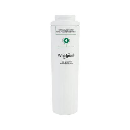 Whirlpool® Refrigerator Ice and Water Filter 4 - WHR4RXD1, Single-Pack, Green
