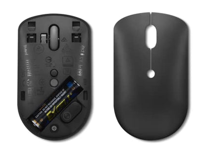 Lenovo 540 Wireless Computer Mouse for PC, Laptop, Computer with Windows or Chrome OS - 2.4 GHz USB-C Wireless Pairing Receiver - Compact Size - 18-Months Battery Life - Ambidextrous -Abyss Blue