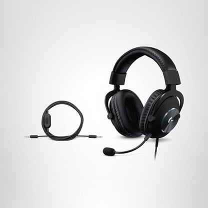 Logitech G Pro X SE Wired Gaming Headset with Microphone: Detachable Microphone, DTS Headphone:X 7.1, for PC, Xbox One, Xbox Series X|S, PS5, PS4, Includes USB DAC - Black
