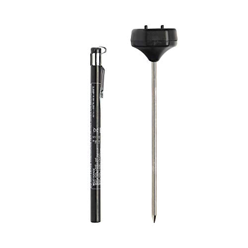 CDN Digital Thermometer | ProAccurate® | 5" Stem with Protective Sheath | NSF Certified | For Meat, Poultry, Candy | Easy One-Button Operation | DT392