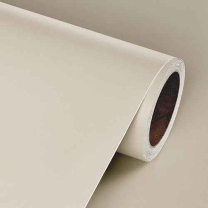 Livelynine Taupe Wallpaper Peel and Stick Dark Beige Contact Paper for Cabinets Drawers Shelves Self Adhesive Cabinet Wallpaper Waterproof Kitchen Vinyl Wrap Neutral Tan Cream Grey Removable 15.8x78.8