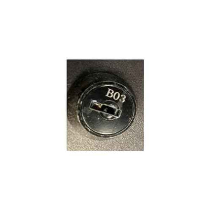 KeyPower (3) B01 - B05 Keys for Husky Tool Box Home Depot Hudson Dewalt, Pre-Cut Key, Works on Tool Chest and Cabinet Locks (B03)