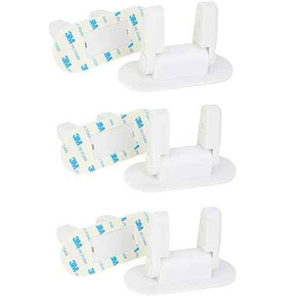 Door Lever Lock Child Proof Doors & Handles, Adhesives - Child Safety by Tuut (6 Pack)