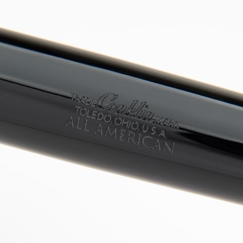 Conklin All American Fountain Pen in Black – Medium Nib, Timeless Design & Premium Craftsmanship – Ideal Gift for Professionals & Collectors