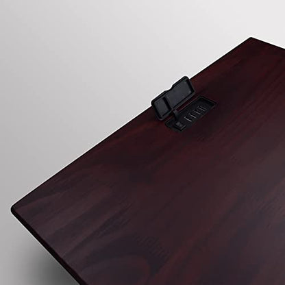 Casual Home Owl Night Stand with USB Port Charging Station and Drawer, 17.5" W x 14.25" D x 24.5" H, Natural Gray