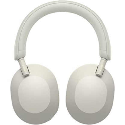 Sony WH-1000XM5 Noise Canceling Wireless Headphones - 30hr Battery Life - Over-Ear Style - Optimized for Alexa and Google Assistant - Built-in mic for Calls - Silver International Version