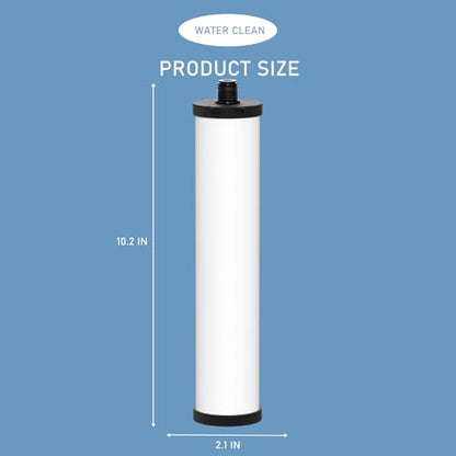 FRX02 W9223021 UltraCarb Ceramic Water Filter Candle, Compatible with Franke 02 FRX-02 FRX02 FR9455 and FRX-01 for Filterflow and Triflow Systems, 2 Pack