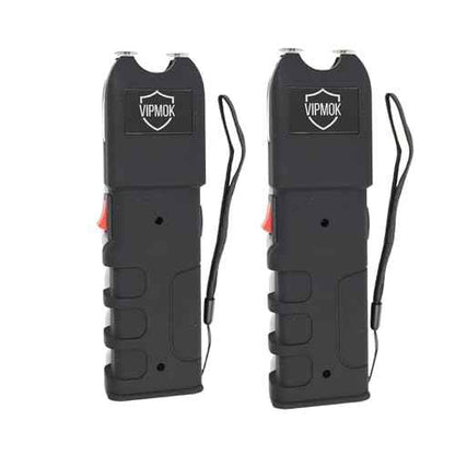 928 Type Stun Gun Self-Defense Flashlight Electric Shocker (2 Pack)