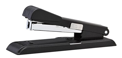 Bostitch Office B8 PowerCrown Travel & Desktop Stapler, 30 Sheet Capacity, Durable Metal, Black.