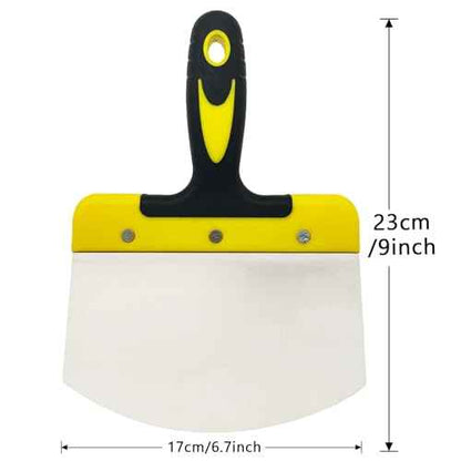 Stainless Steel Bucket Scoop 6.7 inch for Drywall,Plaster,Stainless Steel Bucket Scoop,Idea for Clean Paint,Mortar,Putty