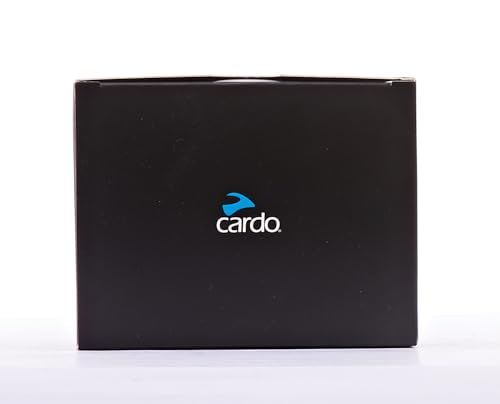 Cardo PACKTALK Edge Motorcycle Bluetooth Communication System Headset Intercom - Dual Pack