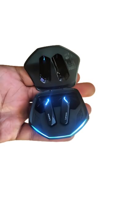 Lenovo GM2 Pro Bluetooth 5.3 Earphone Wireless Earbuds Low Latency Headphones HD Call Dual Mode Gaming Headset with Mic (Black)