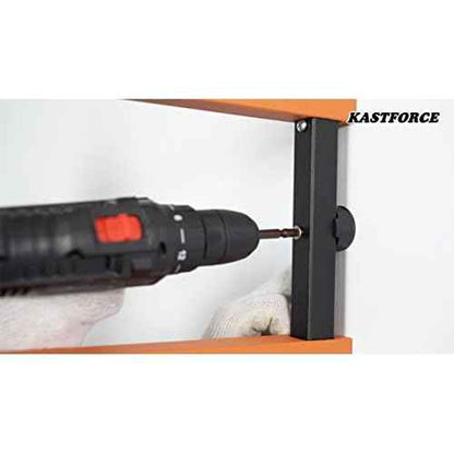 KF1006 Lumber Storage Rack 6-Level System 110 lbs (50kg) per Level with Durable Sheet Metal Screws, Wood Rack